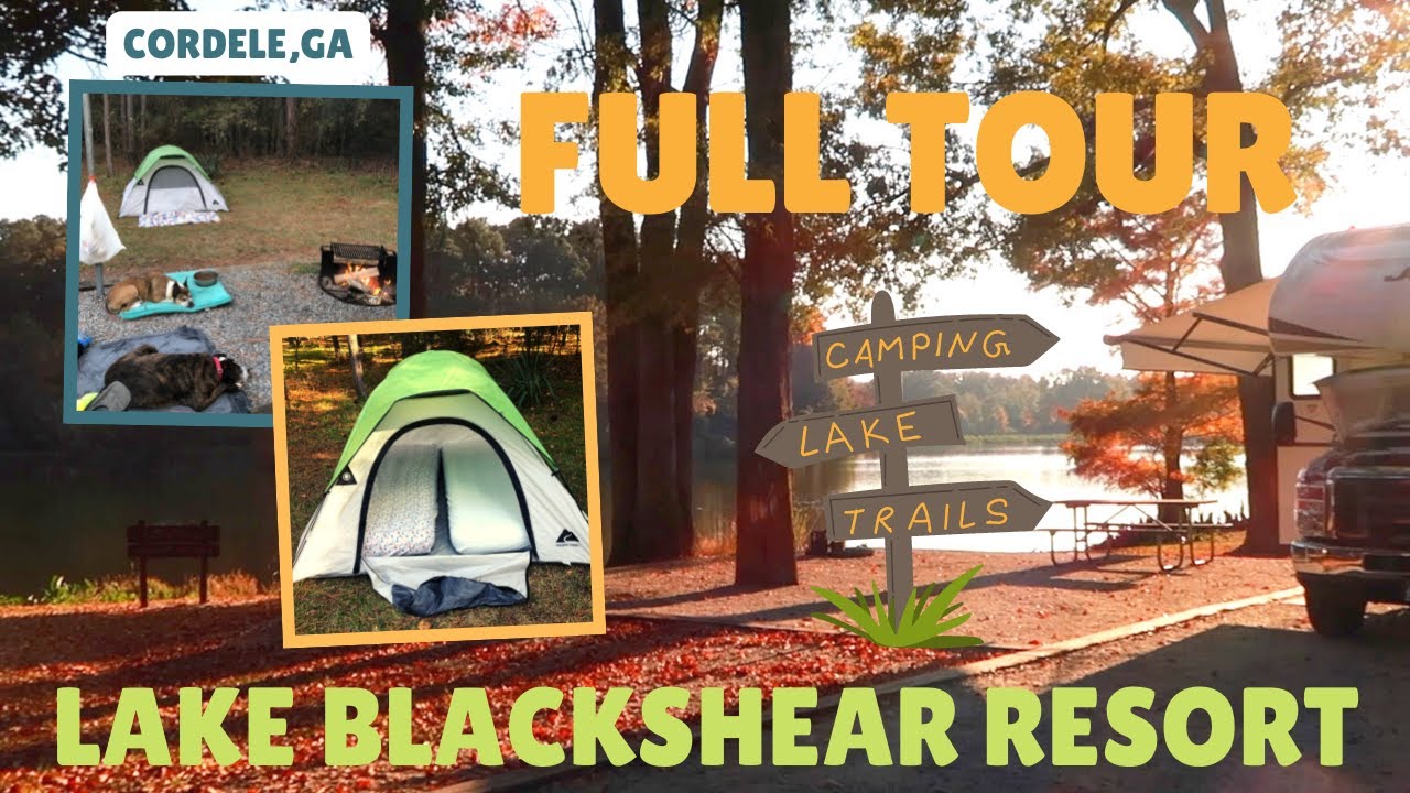 CAMPING AT LAKE BLACKSHEAR RESORT & GOLF CLUB IN GEORGIA VETERANS MEMORIAL STATE PARK | FULL TOUR