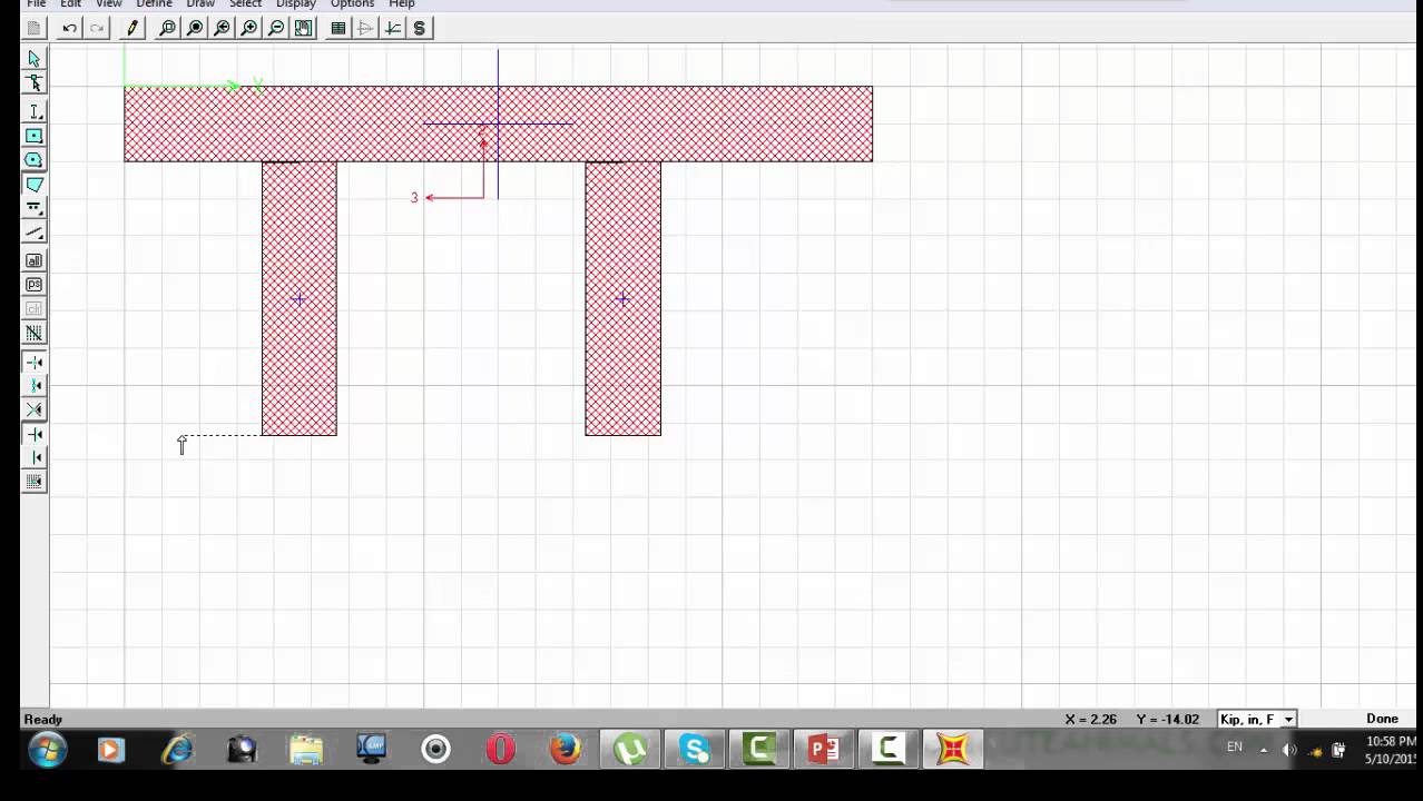 Modeling of PI girder bridge in SAP2000 V15