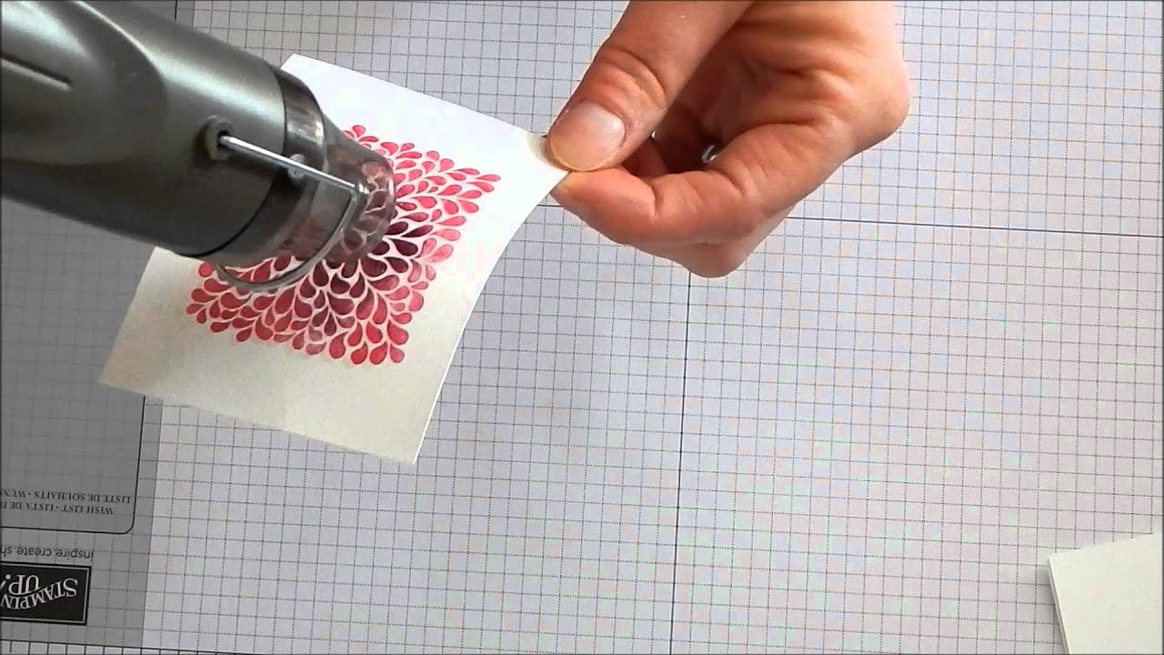 Clear Embossing Karte