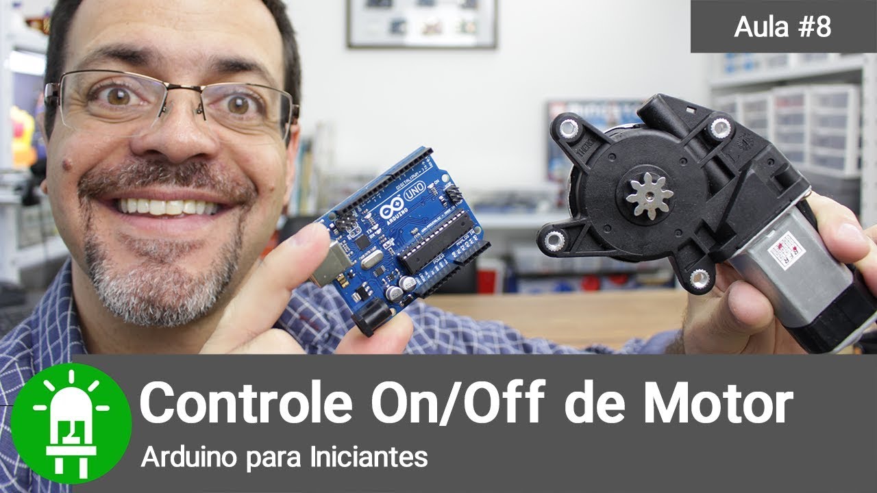 Controle On/Off de Motor com Arduino