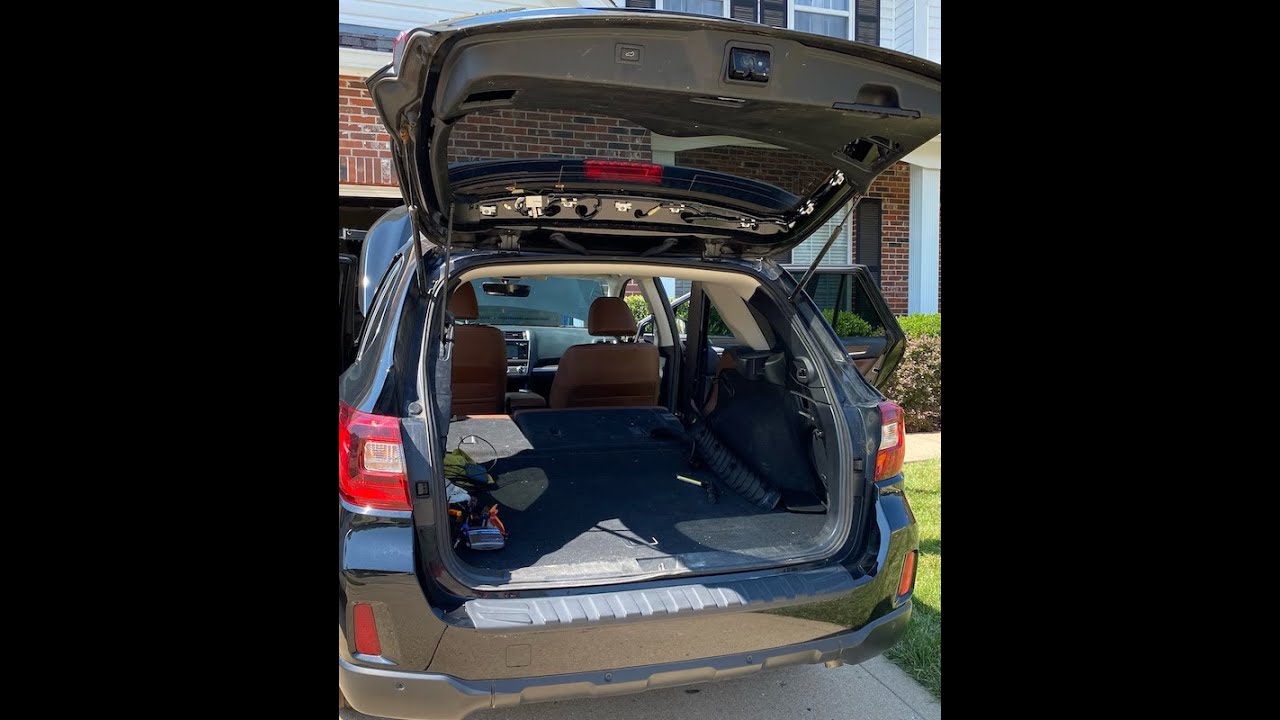Fixed | 2017 Subaru Outback Power Lift-gate not opening, latch problem