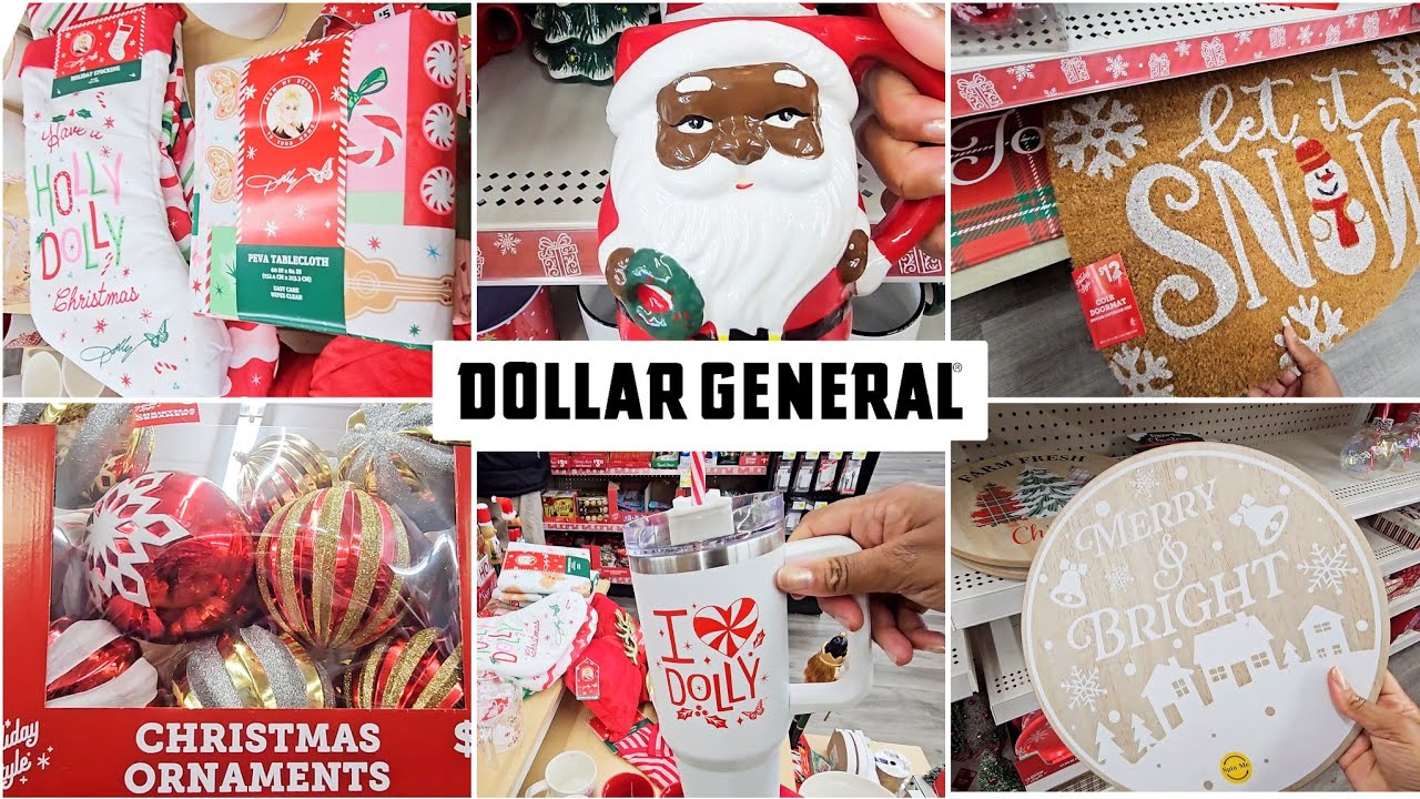 DOLLAR GENERAL CHRISTMAS DECOR | COME WITH ME 
