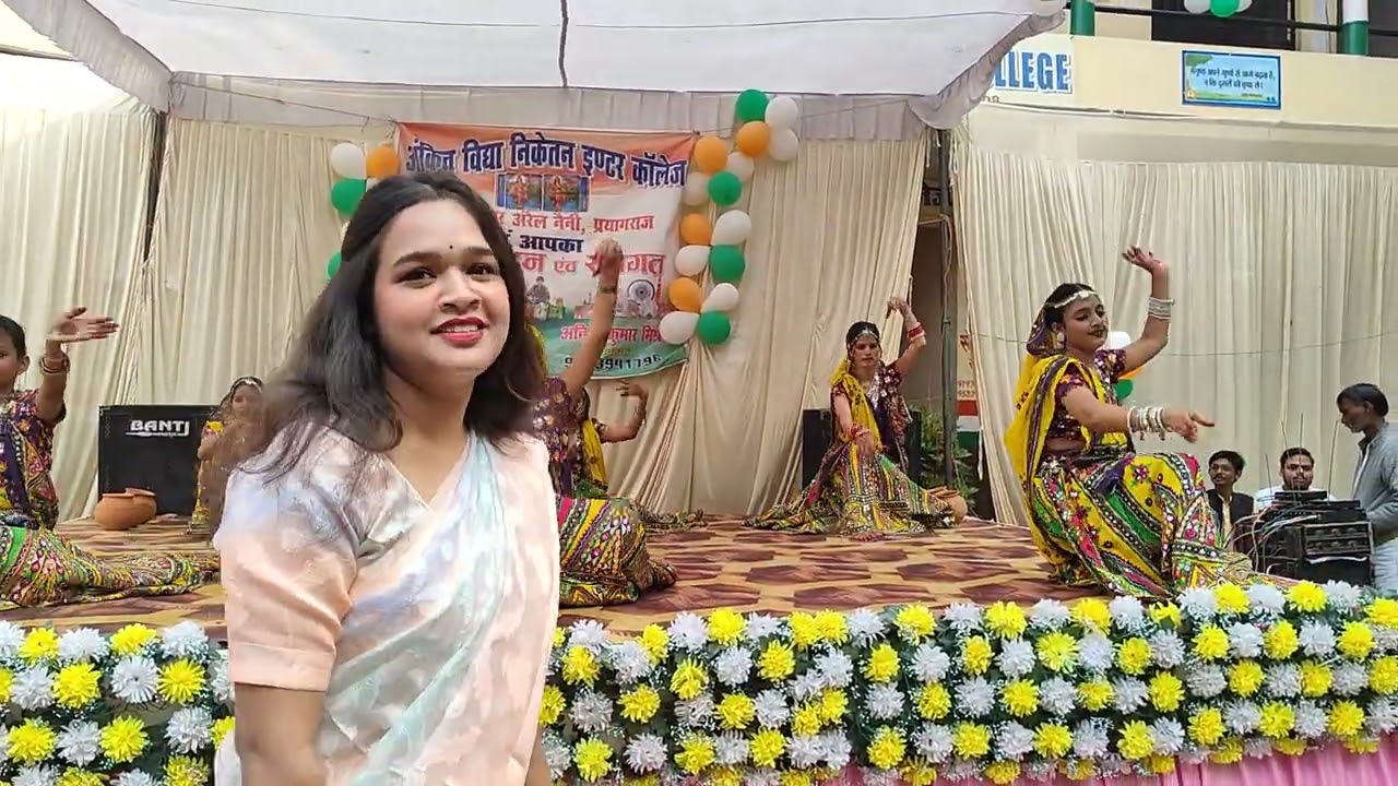 On the occasion of republic day, beautiful performances by students of AVNIC 