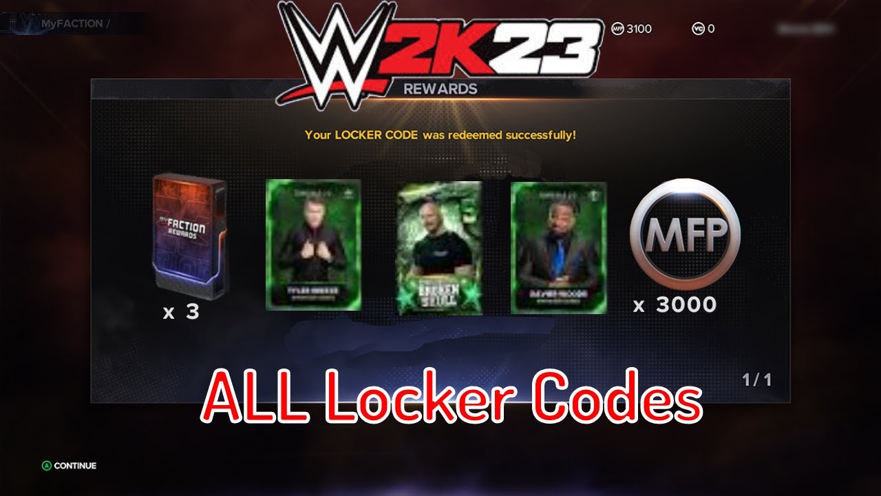 WWE 2K23 How To Use Locker Codes + All Locker Codes #wwe2k #wwe2k23 #lockercodes