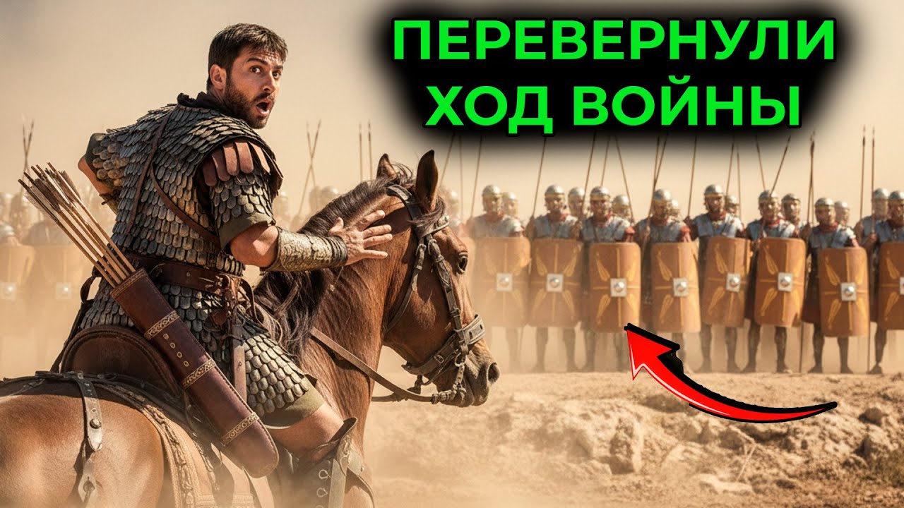 Парфянские Всадники Были Потрясены, Когда Римляне Использовали Свою Тактику