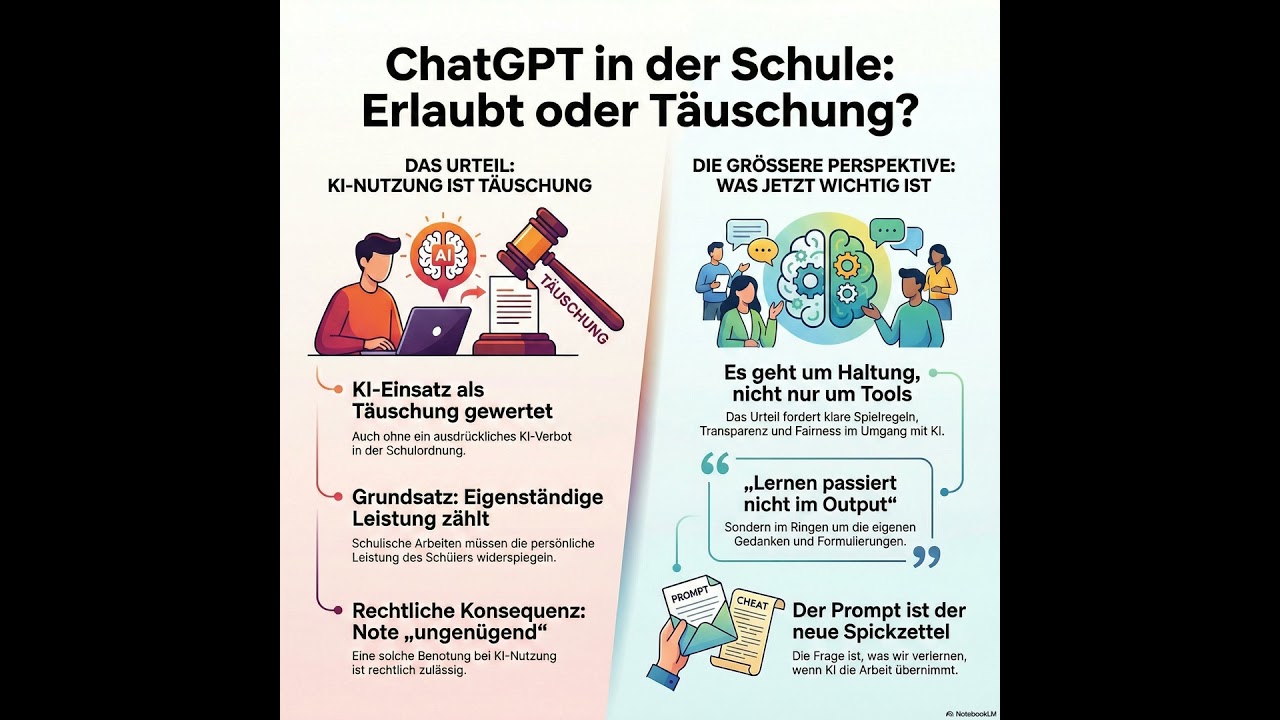 ChatGPT in der Schule: Urteil mit Signalwirkung