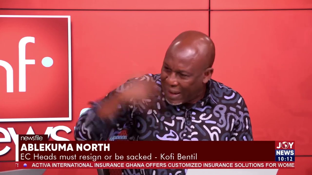 Kofi Bentil calls EC incompetent, demands removal of top 3 officials #Newsfile