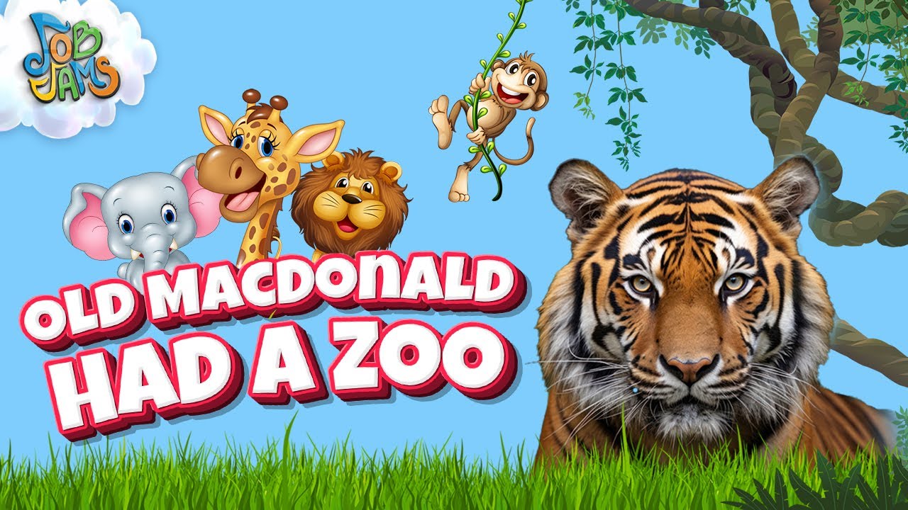 Old MacDonald Had a Zoo Song for Kids