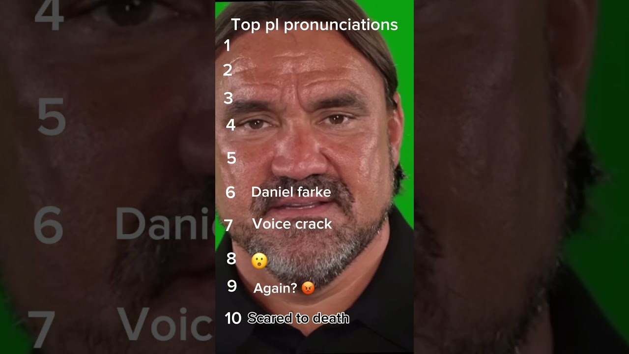 Premier league pronunciation 