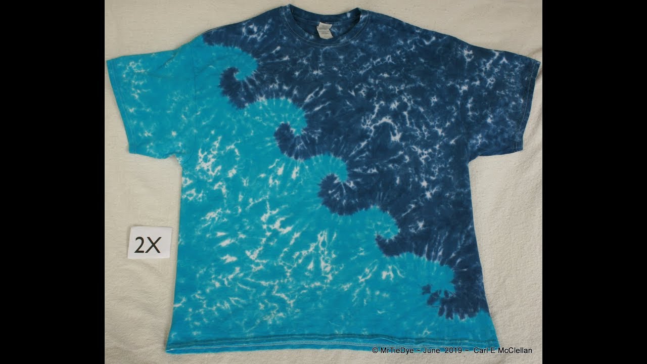 Tie Dye an Ocean Waves Tee