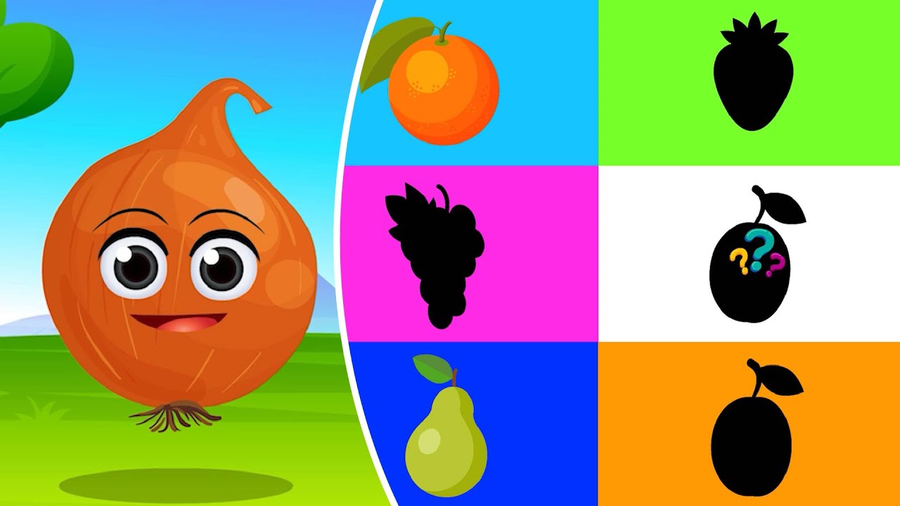 Kamlotki Mini - Zagadki i filmy edukacyjne dla dzieci - 15 minut 🍉❓🍋