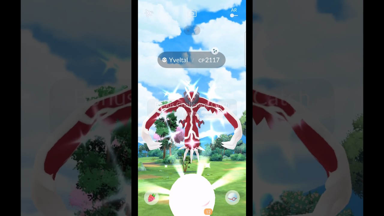Getting Lucky with✨Shiny Yveltal Raid in 