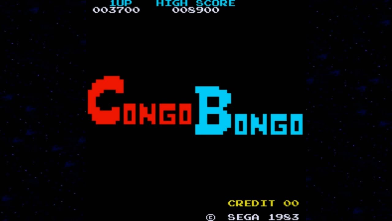 Congo Bongo 1983 Sega Mame Retro Arcade Games