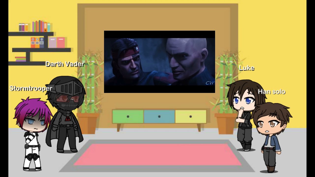 Gacha life Star wars react to 