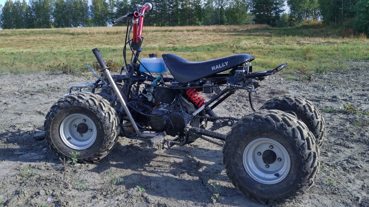125cc Minimönkijä kulkee!!