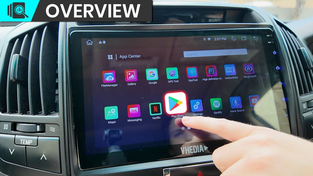 M Series Car Unit Tutorial: Using Apps like YouTube, Radio & Navigation