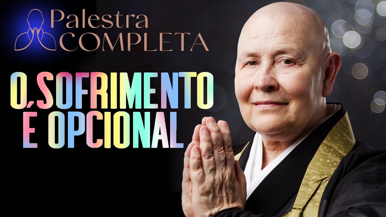 😞🌀🌅 Depressão existe! O Sofrimento é Opcional... 🖤⚖️💡 Palestra Completa!✨ #monjacoen