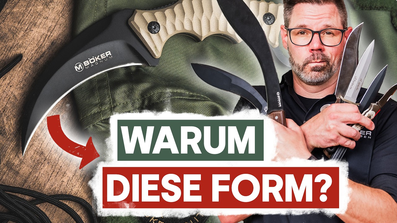 WARUM gibt es UNTERSCHIEDLICHE KLINGENFORMEN? 🤔 Das steckt dahinter! 💥 | B&ouml;ker Solingen