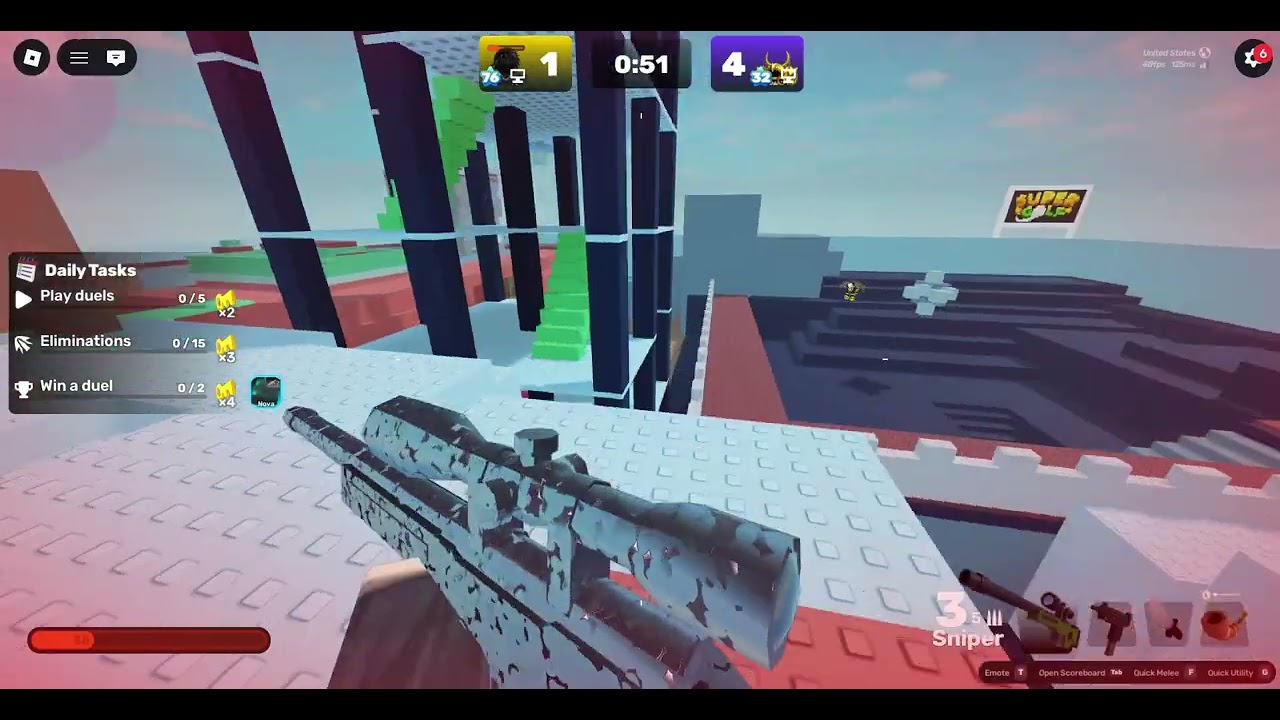 przetestowałem snajperkę w roblox rivals?!