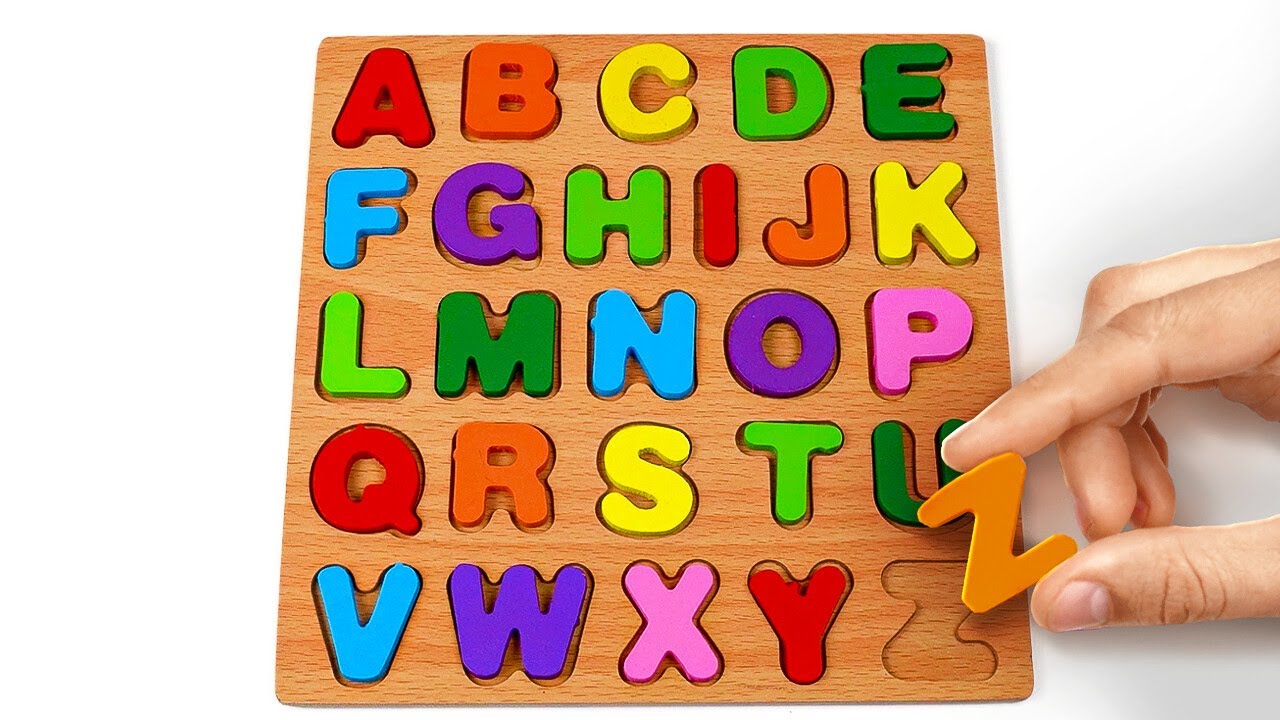 Learn ABC with Alphabet Puzzle | Toys Letters Hunting | Preschool Learning Video for Kids & Toddlers