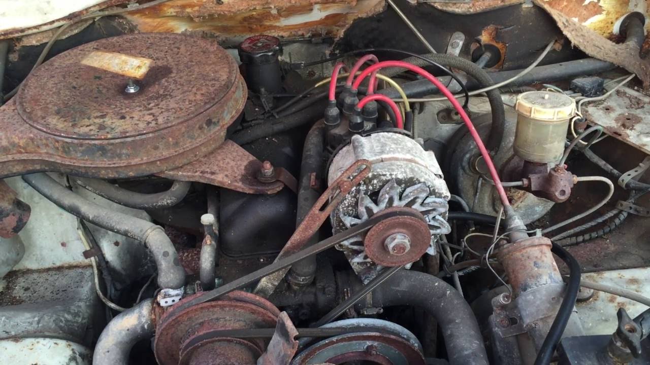 Redémarrage d'une R16 TL de 1974 après six ans de sommeil