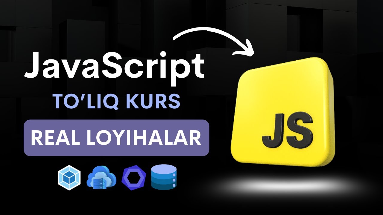 JavaScript to'liq amaliy kurs