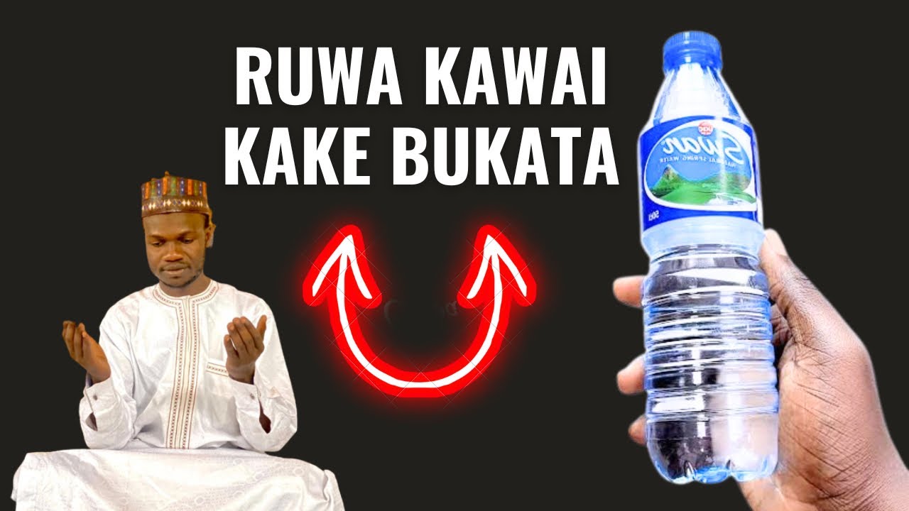 YANZU YANZU NA KAMMALA YIN WANNAN SIRRIN, RUWA KAWAI KAKE BUKATA