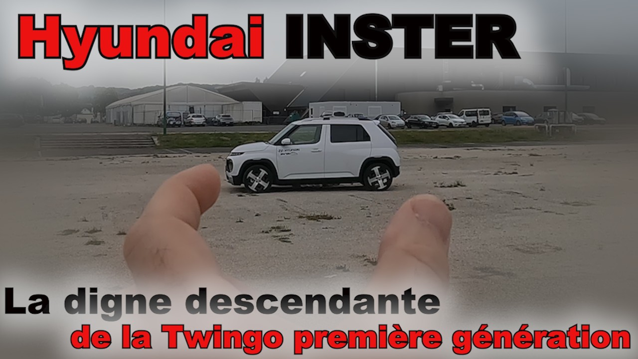 hyundai inster - le retour de la twingo 1 - 30 après.
