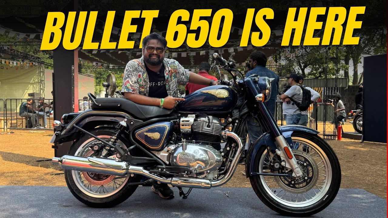 Royal Enfield Bullet 650 | Первый взгляд и обзор | Motoroids