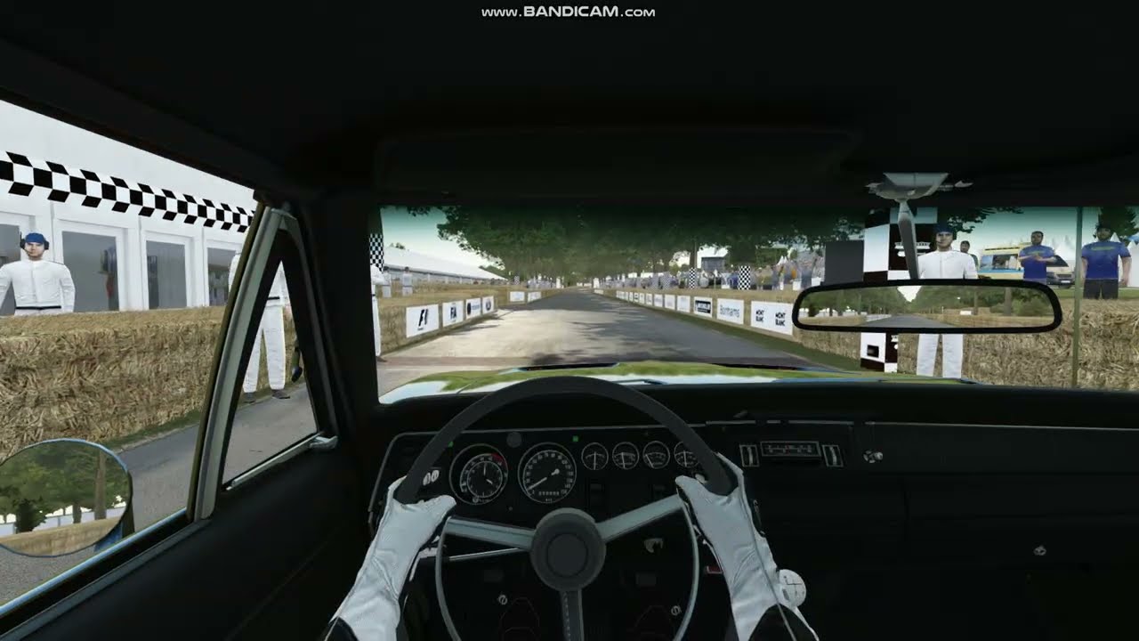 Goodwood Hillclimb, Dodge Charger R/T 426 HEMI '68 onboard, Assetto Corsa (HQ)