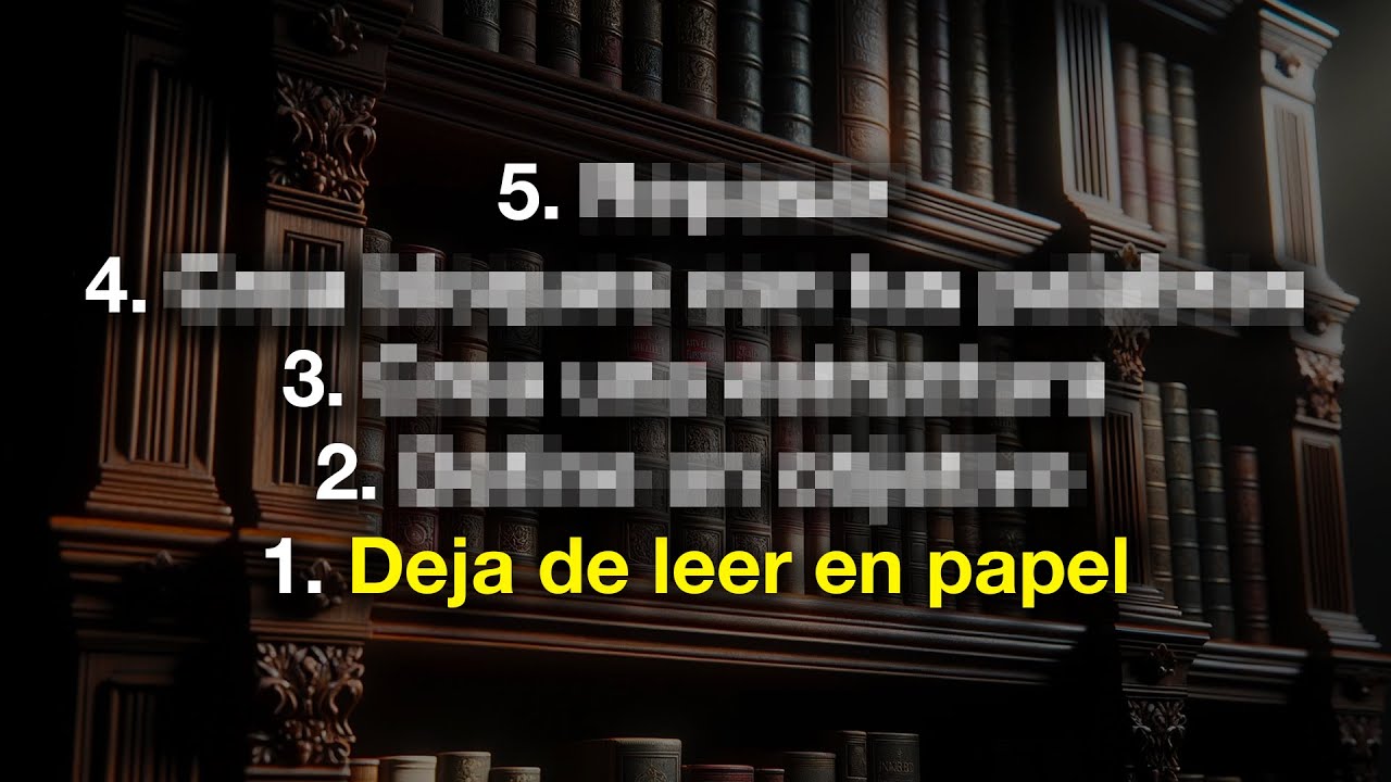 C&oacute;mo Tomar Notas Efectivas Cuando Lees | 5 CONSEJOS en 5 MINUTOS