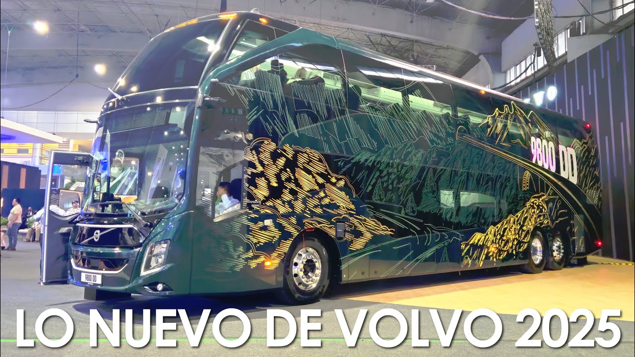ASÍ SERÁN LOS AUTOBUSES VOLVO EN 2025