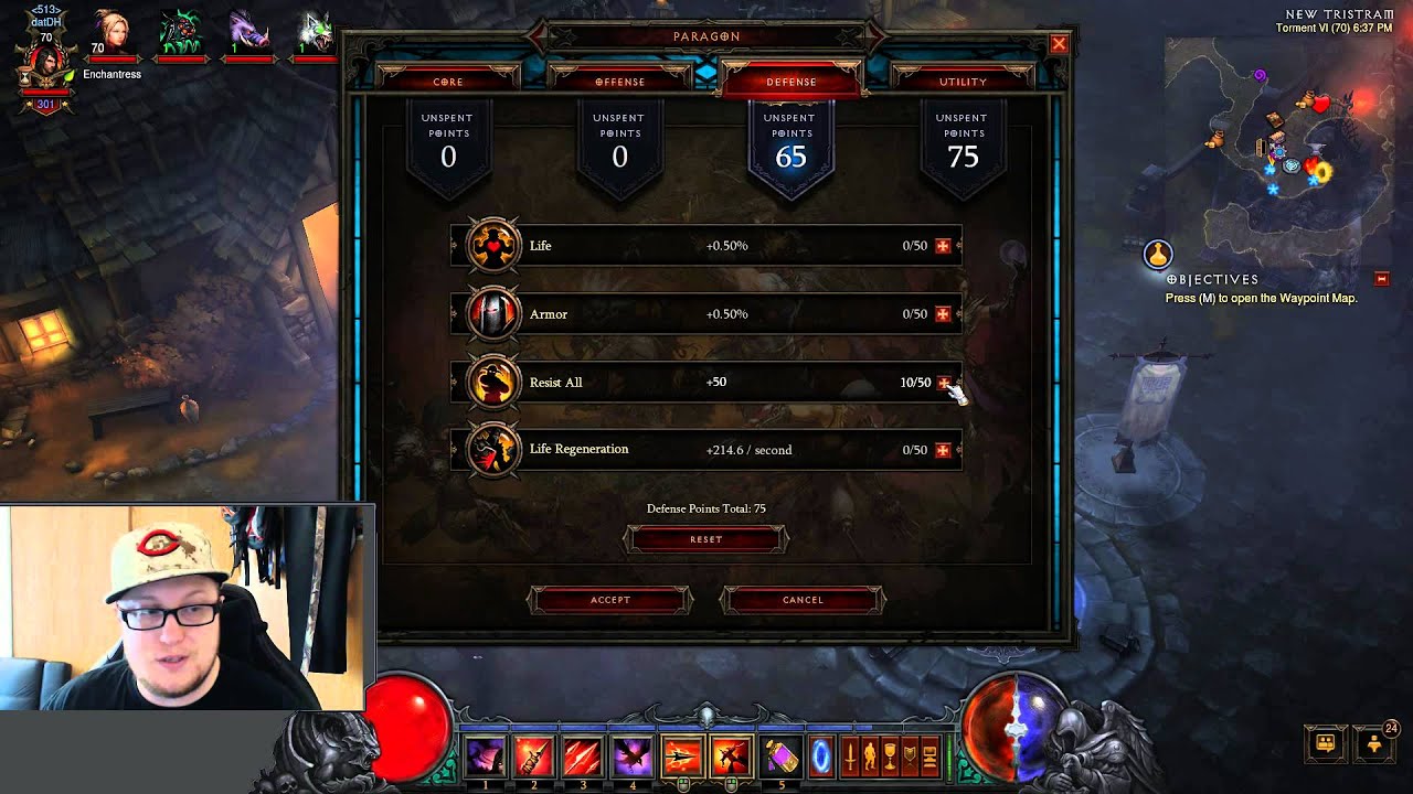 Diablo 3 Reaper of Souls A Guide to Picking Paragon Points