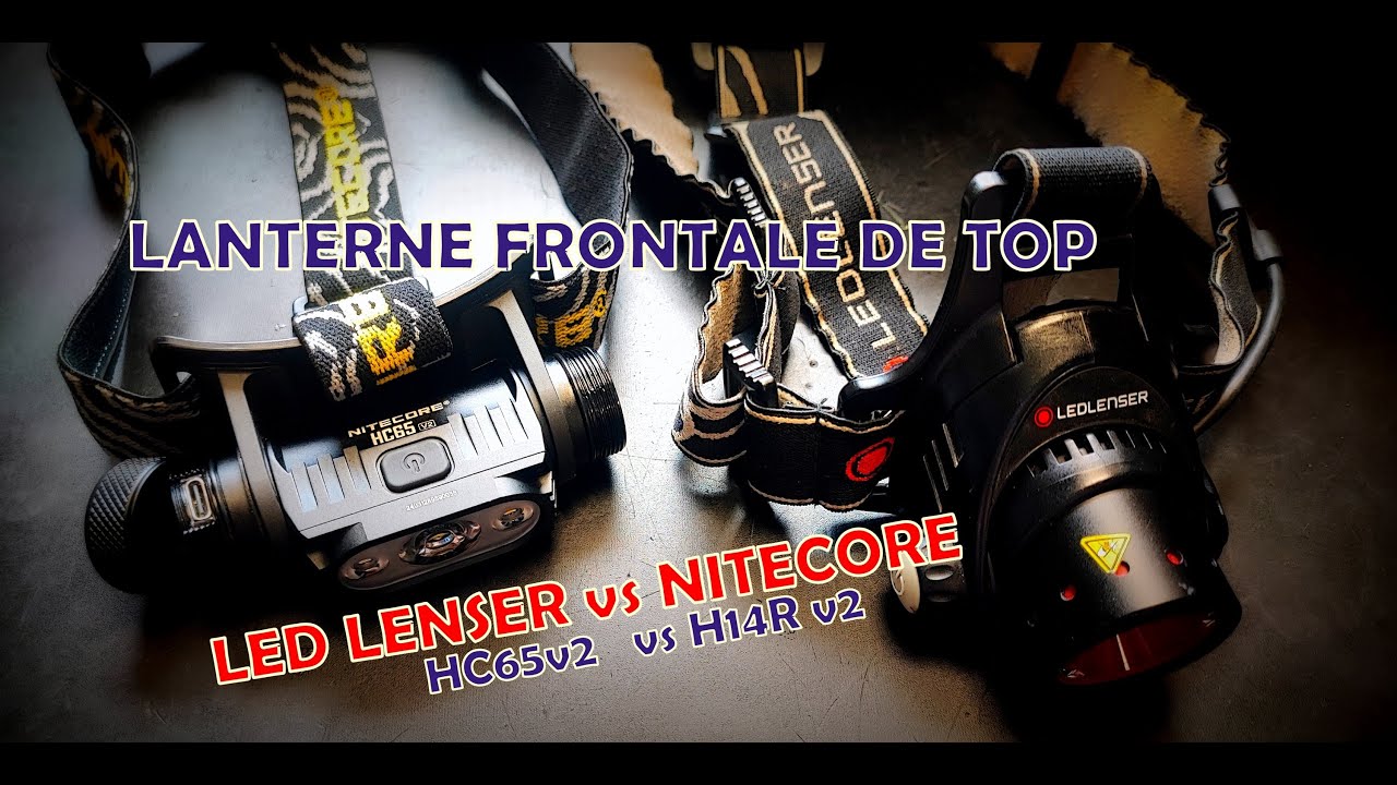🔦LedLenser H14R v2 vs NITECORE HC65 v2- ghid alegere lanterne frontale premium🔋