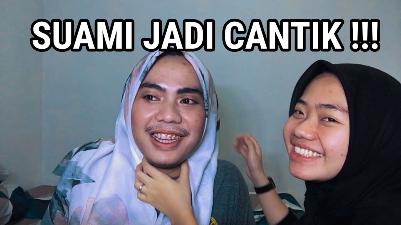 TUTORIAL MAKEUP SUAMI MENJADI CANTIK❓