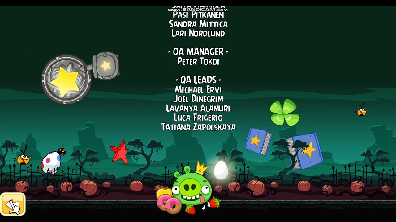 Angry Birds Seasons: Season 1 (Happy Halloween) Ham'O'Ween (2011) End Credits