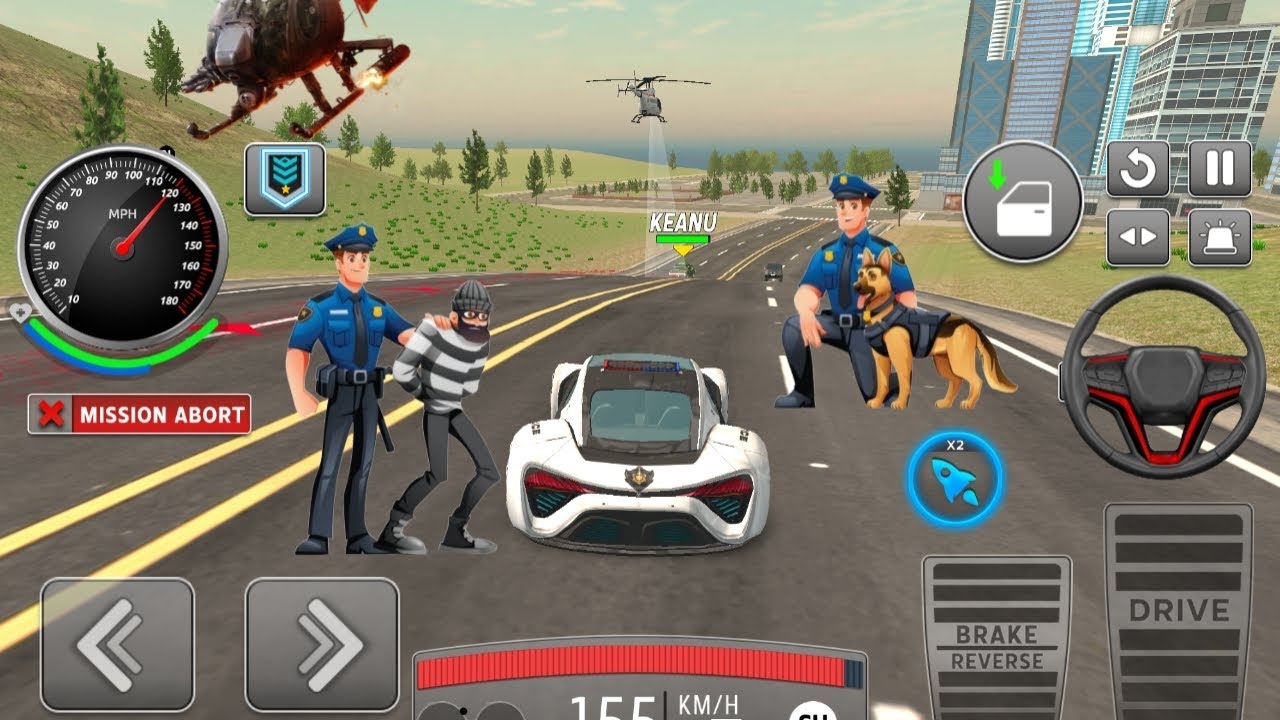 Real Cop Chase Simulator | 3D Driving GamePolice Car Racing & Chase | Simulator Gameplay