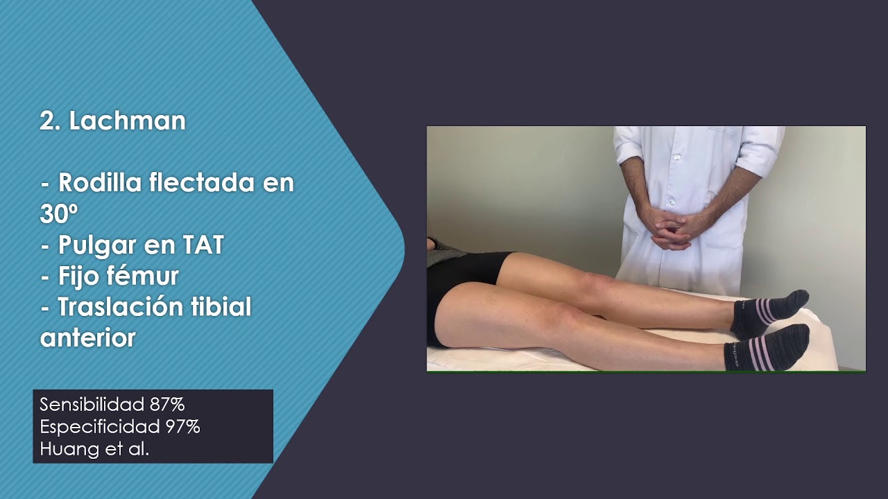 Examen Físico de Rodilla en 5 minutos