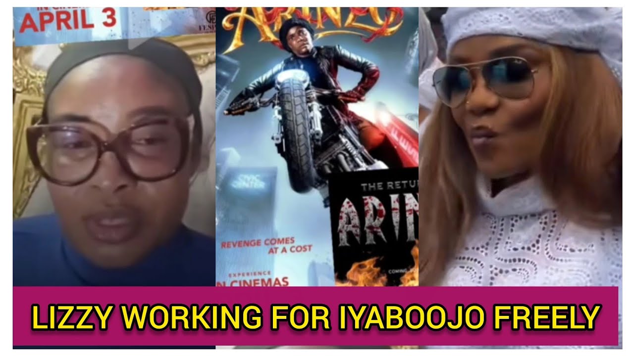 FRUSTRATED LIZZY BEGINS THE ADVERTISEMENT OF THE RETURN OF ARINZO FOR IYABOOJO 