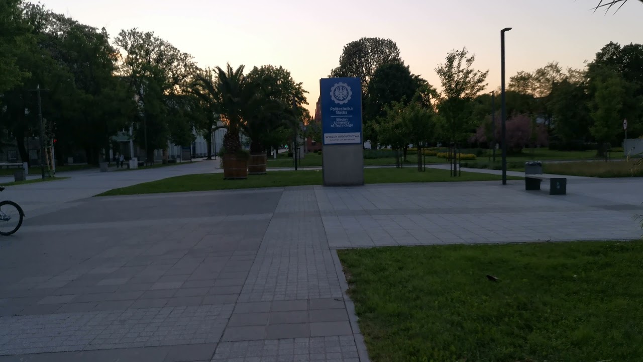 10 Minute Walking Through The Silesian University Of Technology - Gliwice - Poland