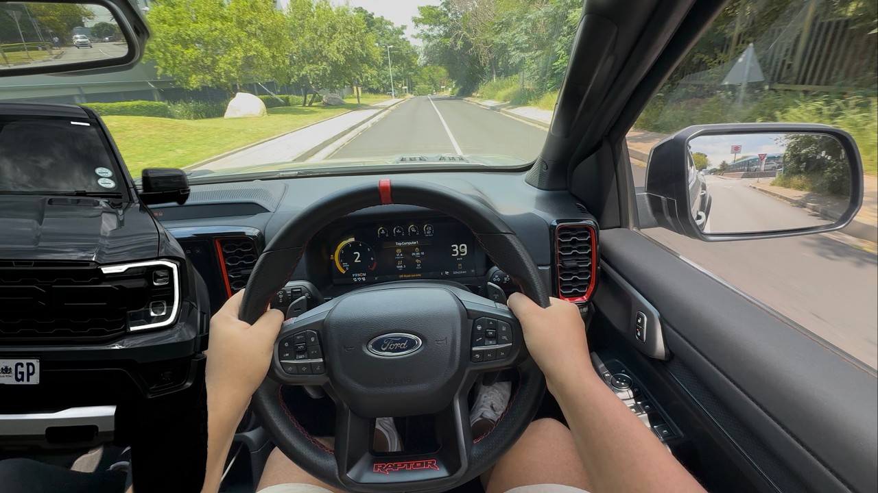 2024 Ford Ranger Raptor City POV Drive