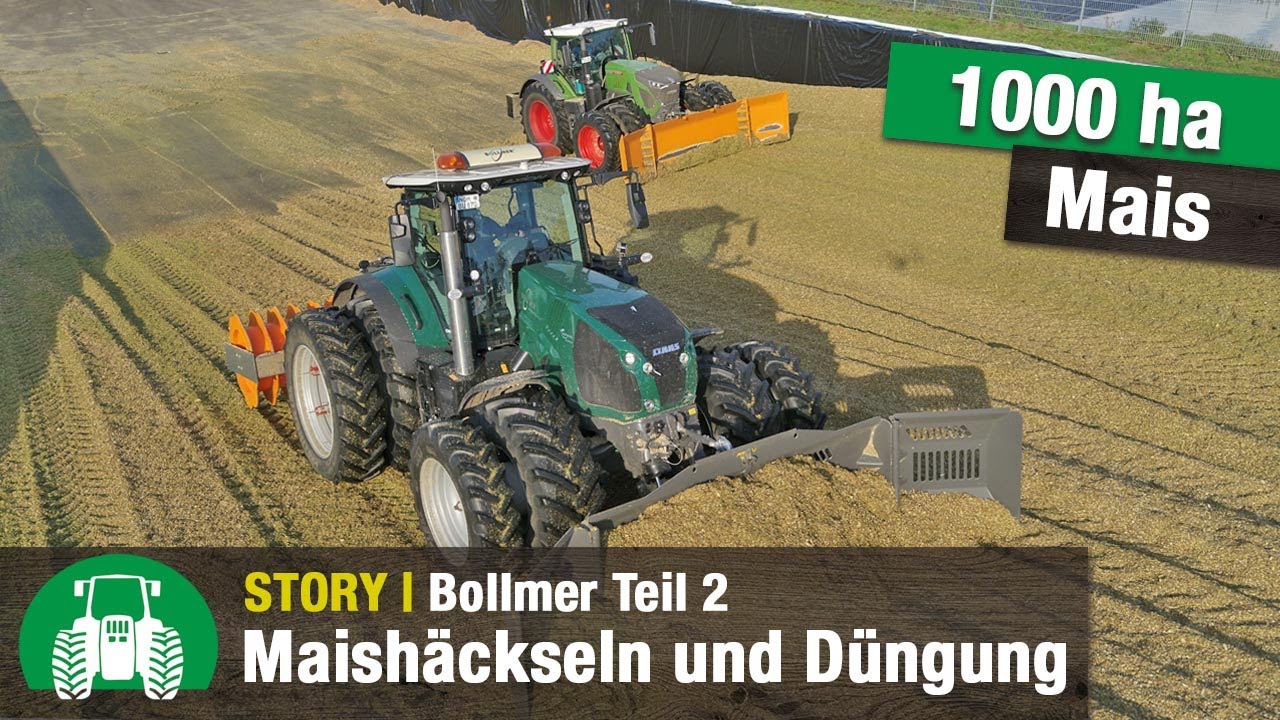 Bollmer: Düngung und Maisernte | u.a. Claas Xerion 4000 & Krone BiG X 780 (Teil 2)
