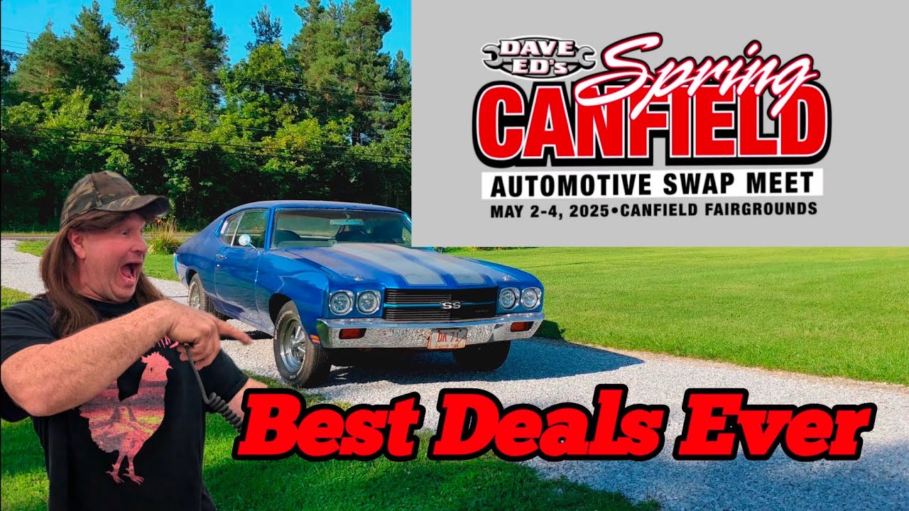 2025 Canfield Ohio car swap meet spring #carswapmeet #tarylfixesall #vintagecars