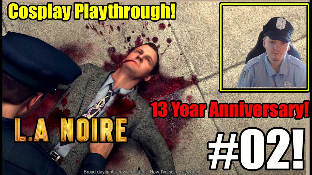 Cole Solves The Shoe Store Murder-  LA Noire 13 Year Anniversary Part 2