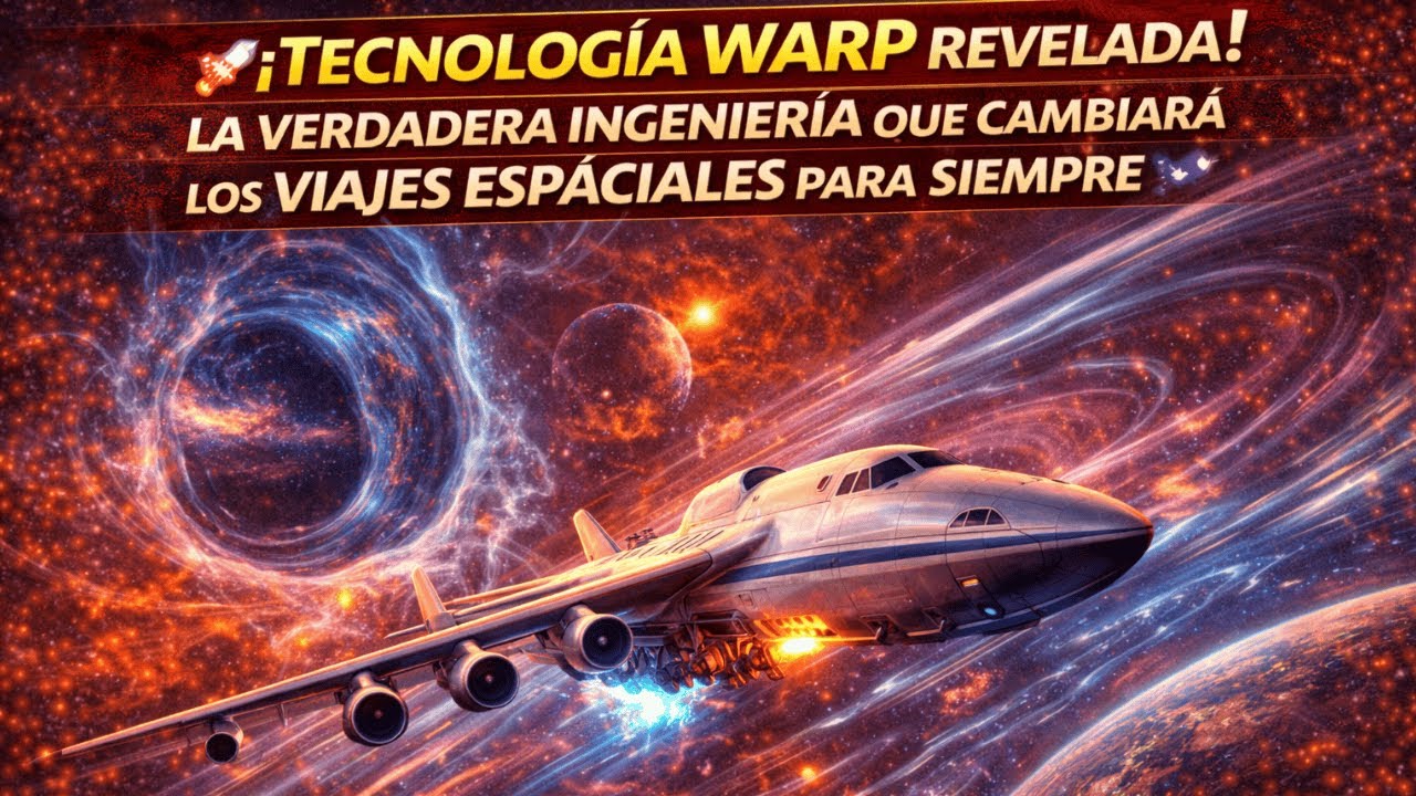 🚀¡Tecnología WARP Revelada! La Verdadera Ingeniería que Cambiará los Viajes Espaciales para Siempre🌌
