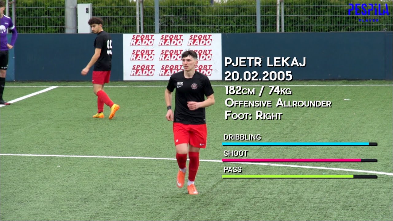 Pjetr Lekaj - 18 years old offensive allrounder I PESPILA
