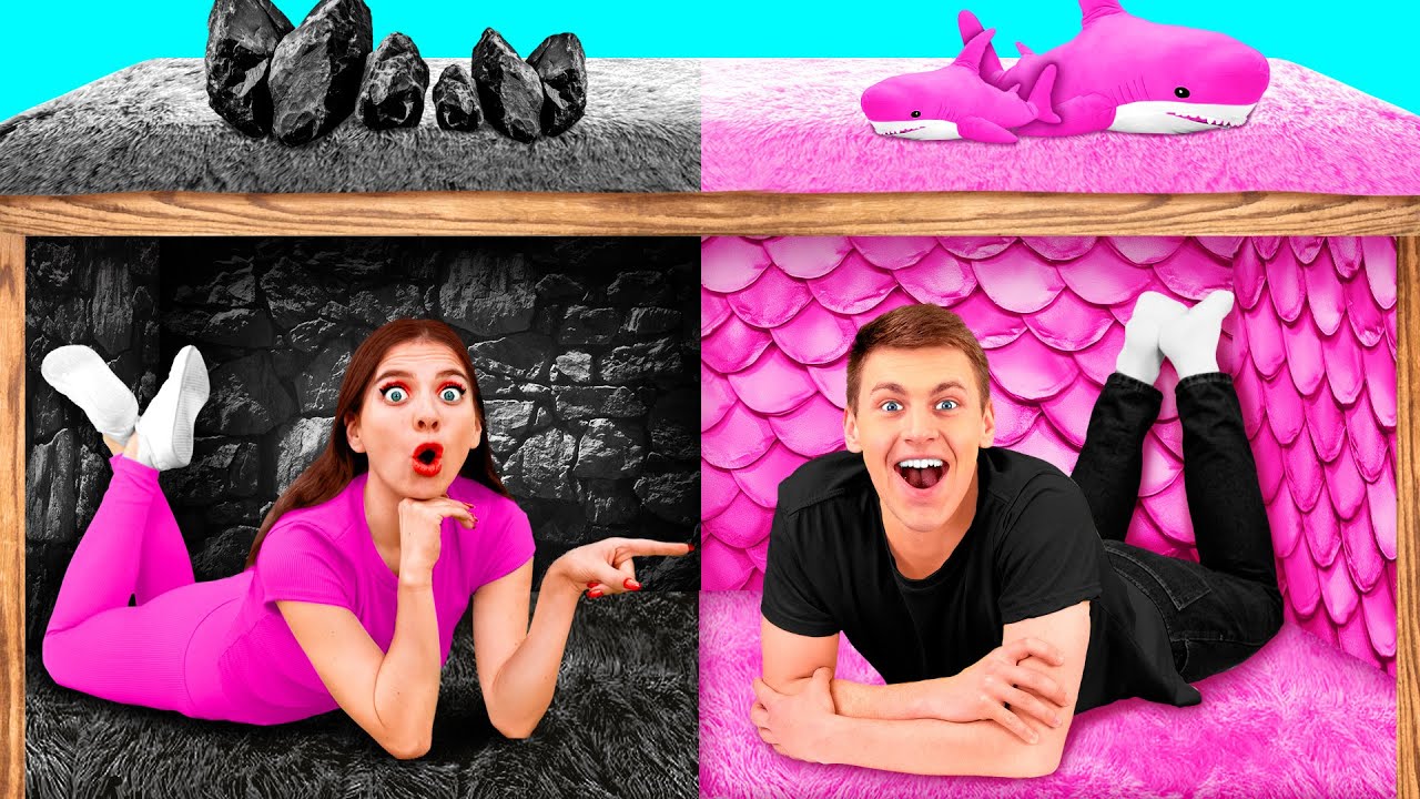 Secret Rooms Under The Bed | Rich VS Broke Funny Situations by Funny Funny