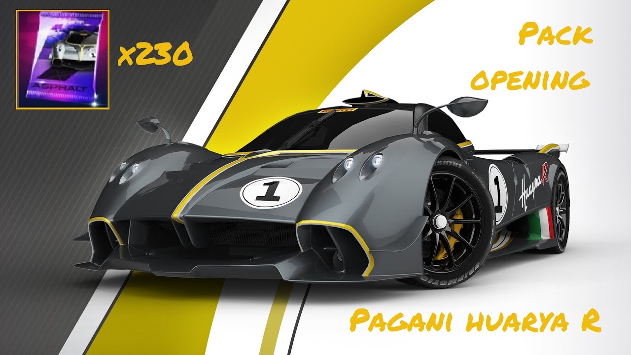 20.7K PACK OPENING HUARYA R - ASPHALT 9 (OLD FOOTAGE) - FG4M3R35