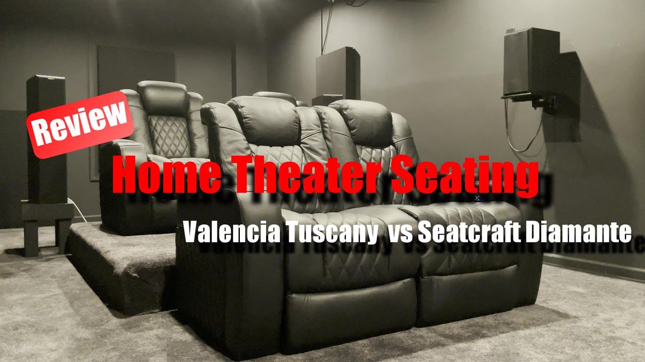 Обзор кресел для домашнего кинотеатра: Valencia Tuscany против Seatcraft Diamante