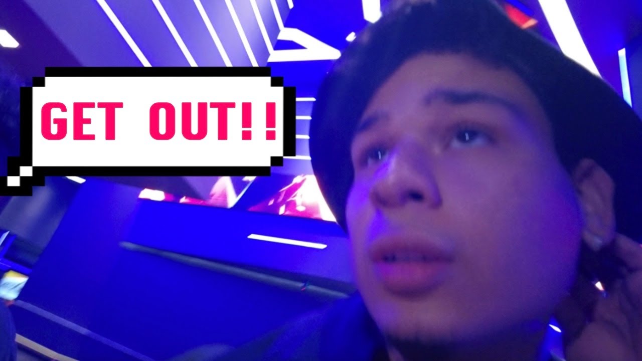WE GOT KICKED OUT...
